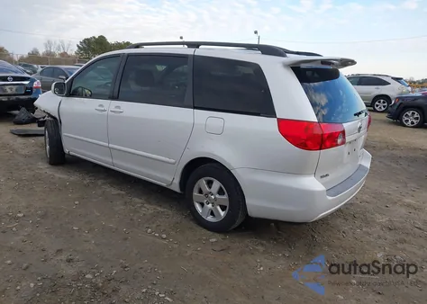 2006 Toyota Sienna Xle из США, поврежденный, VIN 5TDZA22C66S456212